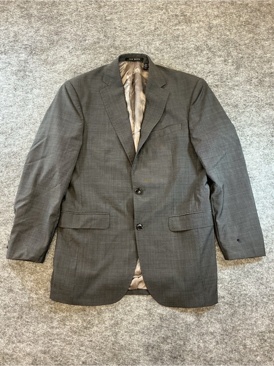 Ted Baker Other - Ted Baker Men's Gray Two-Button Suit Jacket Size 38R